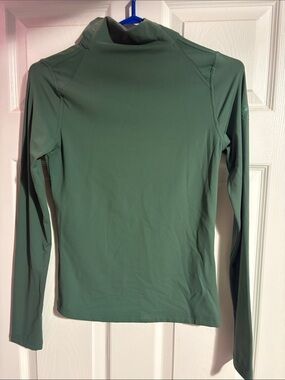 Temt Long Sleeve Mock Neck Top in Sage
